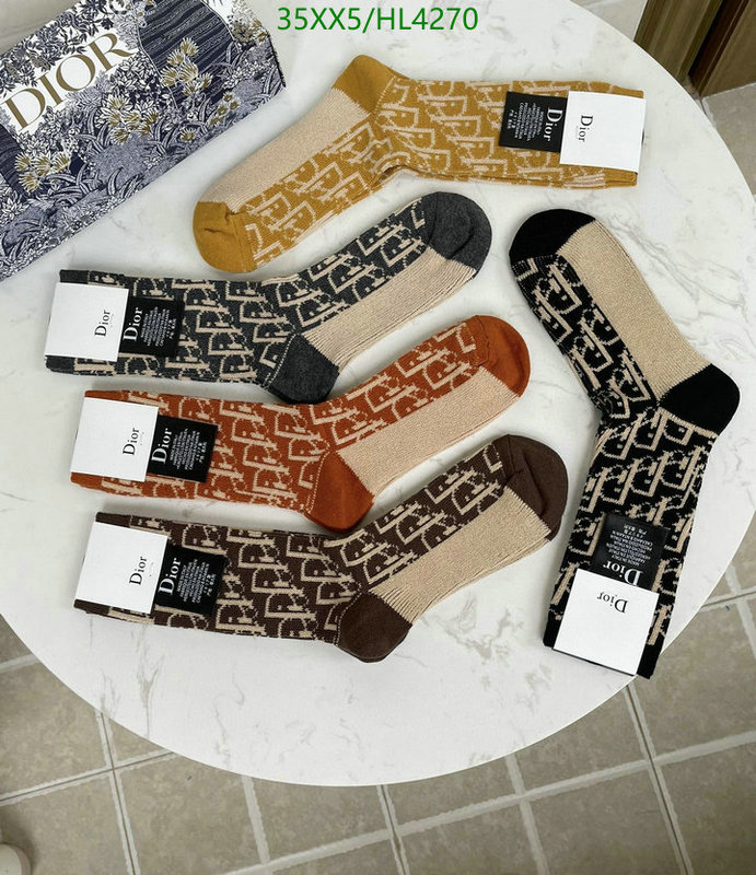 Sock-Dior,Code: HL4270,$: 35USD