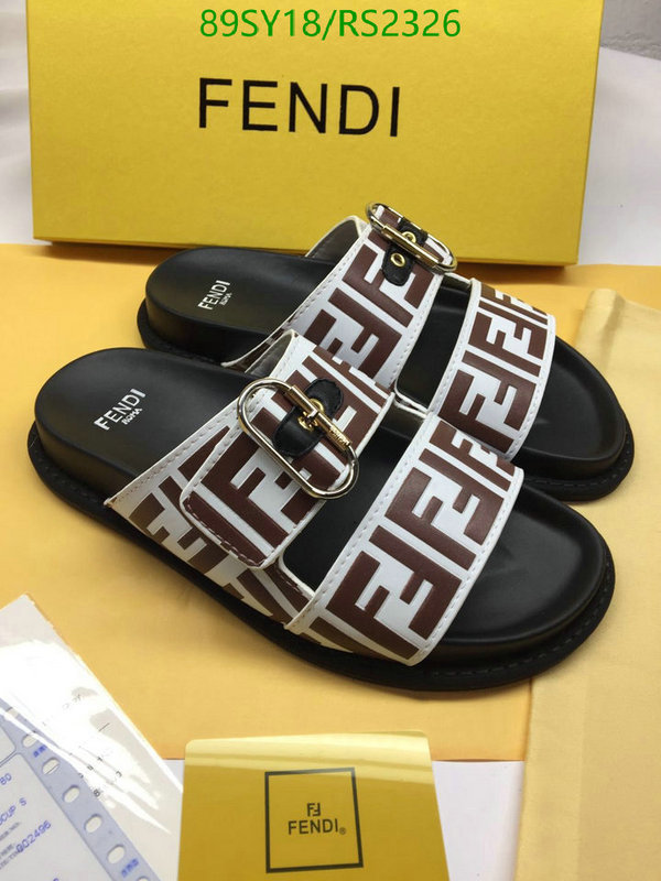 Men shoes-Fendi, Code: RS2326,$: 89USD