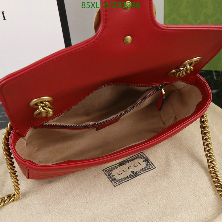 Gucci Bag-(4A)-Marmont,Code: ZB7296,$: 85USD