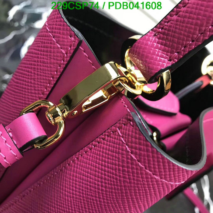 Prada Bag-(Mirror)-Diagonal-,Code: PDB041608,$: 229USD