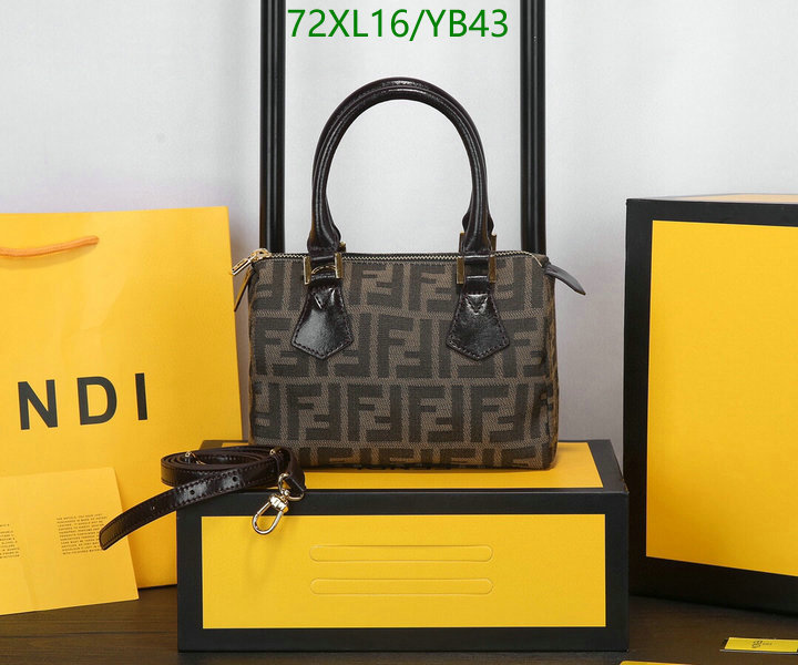 Fendi Bag-(4A)-Diagonal-,Code: YB43,$: 72USD