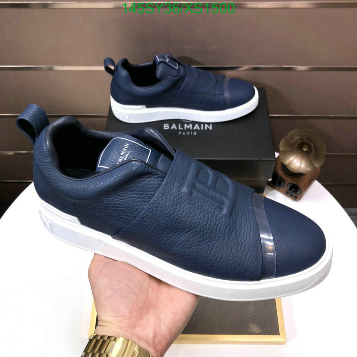 Men shoes-Balmain, Code: XS1500,$: 145USD