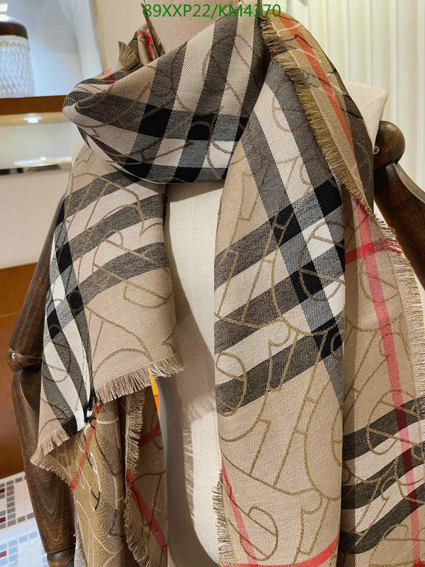 Scarf-Burberry, Code: KM4370,$: 89USD