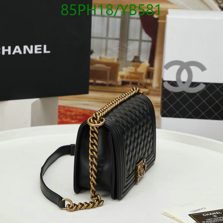 Chanel Bags ( 4A )-Le Boy,Code: YB581,$: 85USD