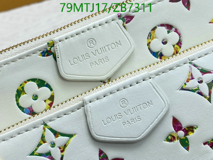 LV Bags-(4A)-New Wave Multi-Pochette-,Code: ZB7311,$: 79USD