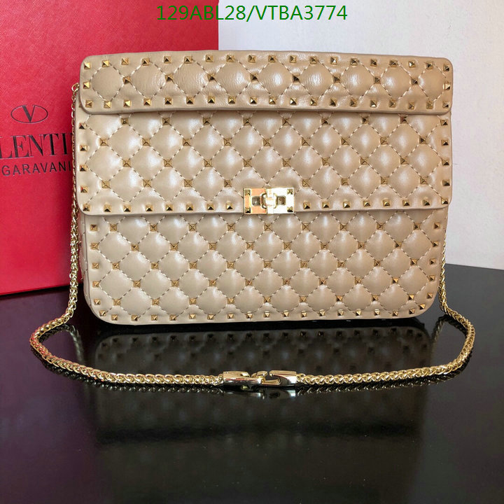 Valentino Bag-(4A)-Rockstud Spike-,Code: VTBA3774,$: 129USD