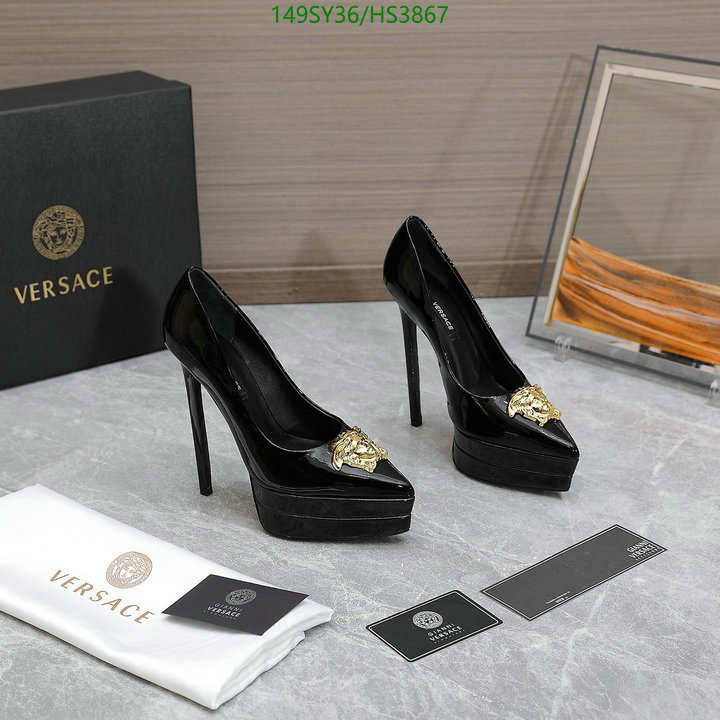 Women Shoes-Versace, Code: HS3867,$: 149USD