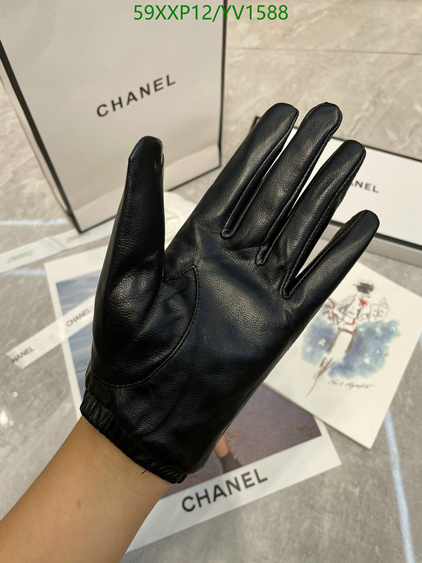 Gloves-Chanel, Code: YV1588,$: 59USD