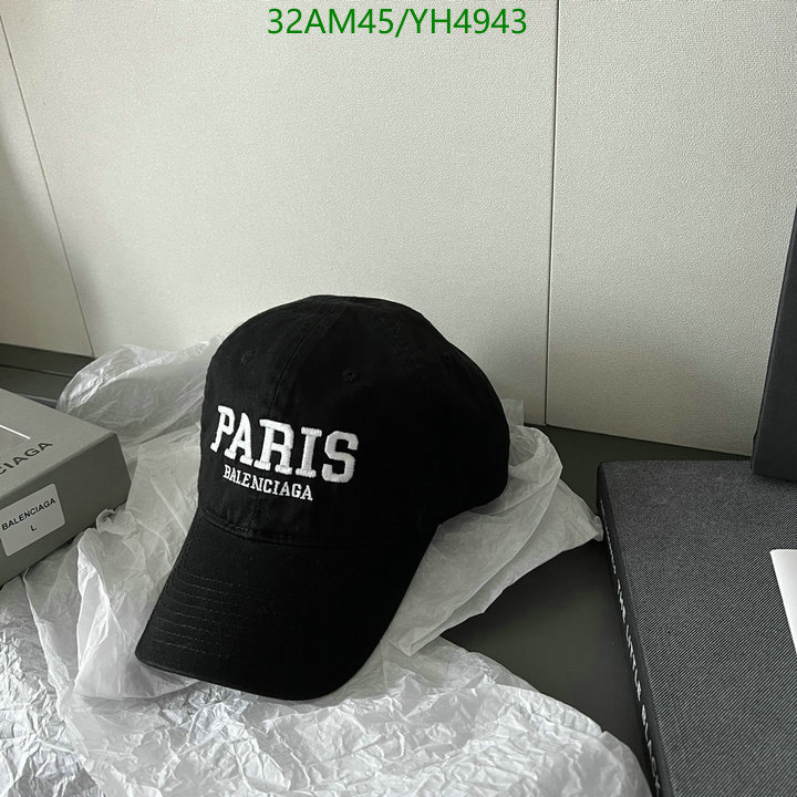 Cap -(Hat)-Balenciaga, Code: YH4943,$: 32USD