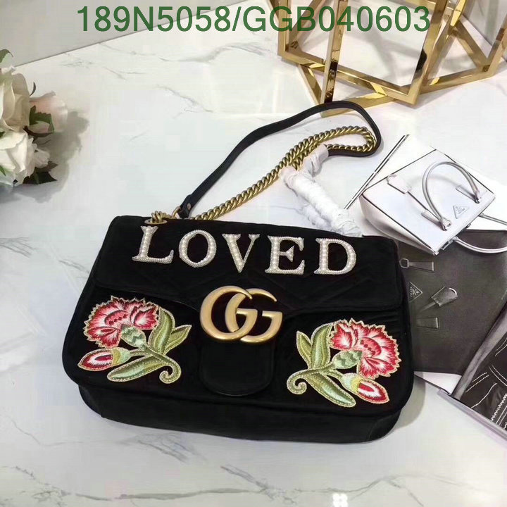 Gucci Bag-(Mirror)-Marmont,Code:GGB040603,$: 189USD