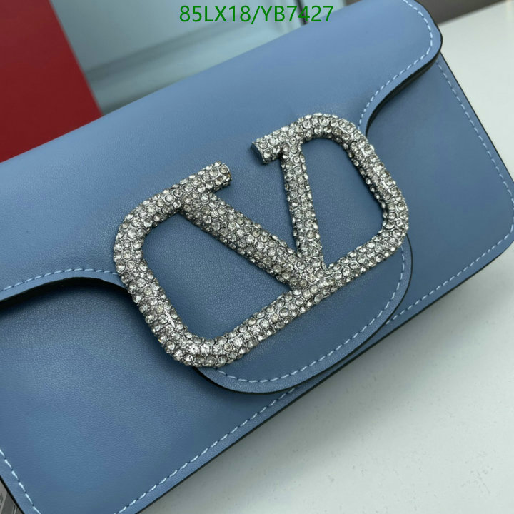 Valentino Bag-(4A)-LOC-V Logo ,Code: YB7427,$: 85USD