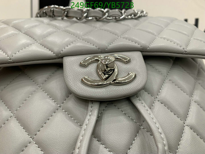 Chanel Bags -(Mirror)-Backpack-,Code: YB5728,$: 249USD