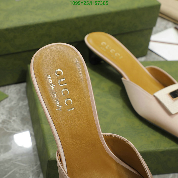 Women Shoes-Gucci, Code: HS7385,$: 109USD