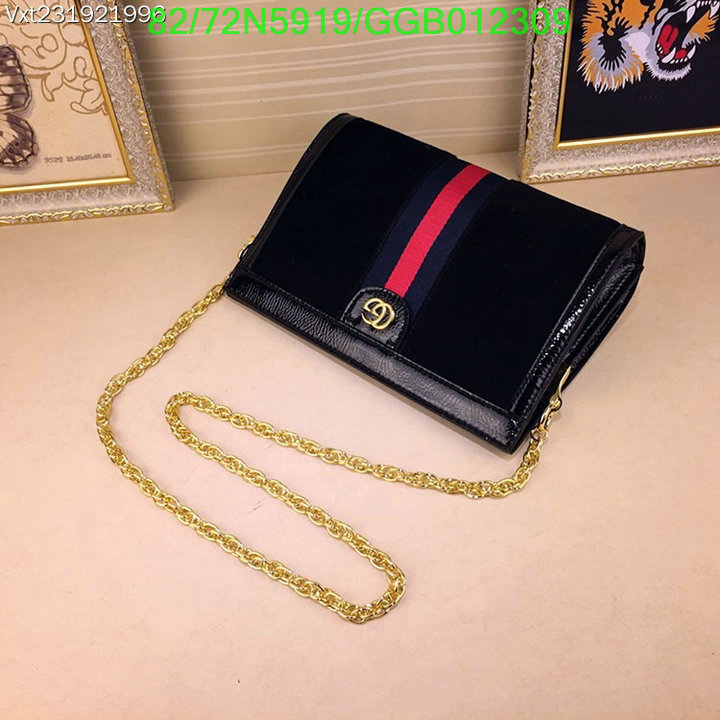 Gucci Bag-(4A)-Diagonal-,Code:GGB012309,$: 82USD