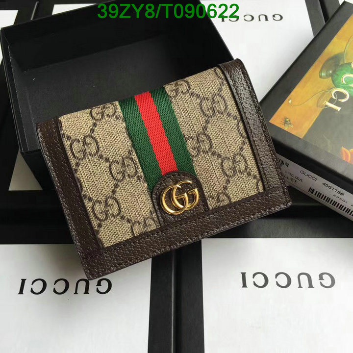 Gucci Bag-(4A)-Wallet-,Code: T090622,$:39USD