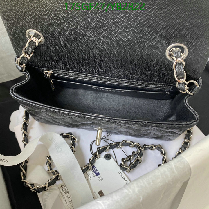 Chanel Bags -(Mirror)-Diagonal-,Code: YB2822,$: 175USD