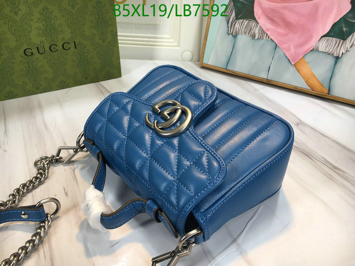 Gucci Bag-(4A)-Marmont,Code: LB7592,$: 85USD