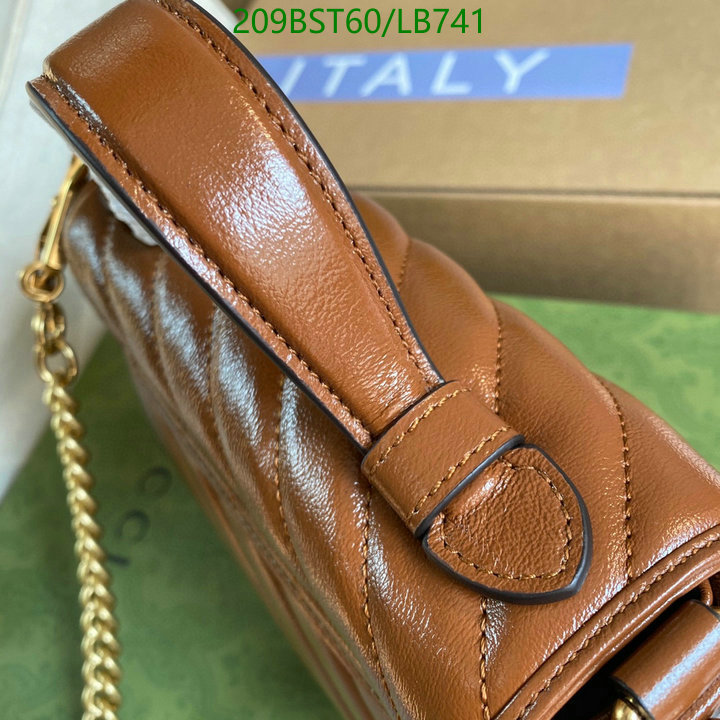 Gucci Bag-(Mirror)-Marmont,Code: LB741,$: 209USD