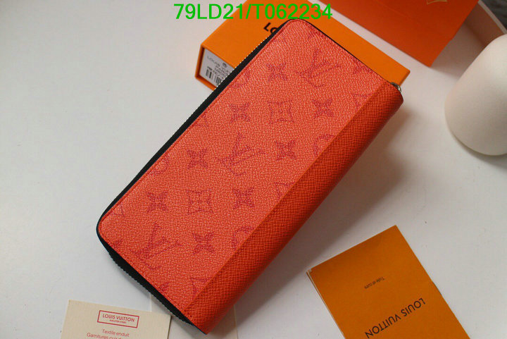 LV Bags-(Mirror)-Wallet-,Code: T062234,$: 79USD