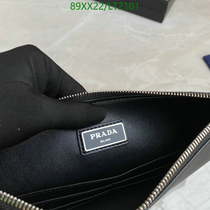 Prada Bag-(Mirror)-Wallet-,Code: LT2101,$: 89USD