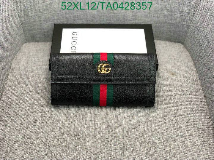 Gucci Bag-(4A)-Wallet-,Code:TA0428357,$: 52USD