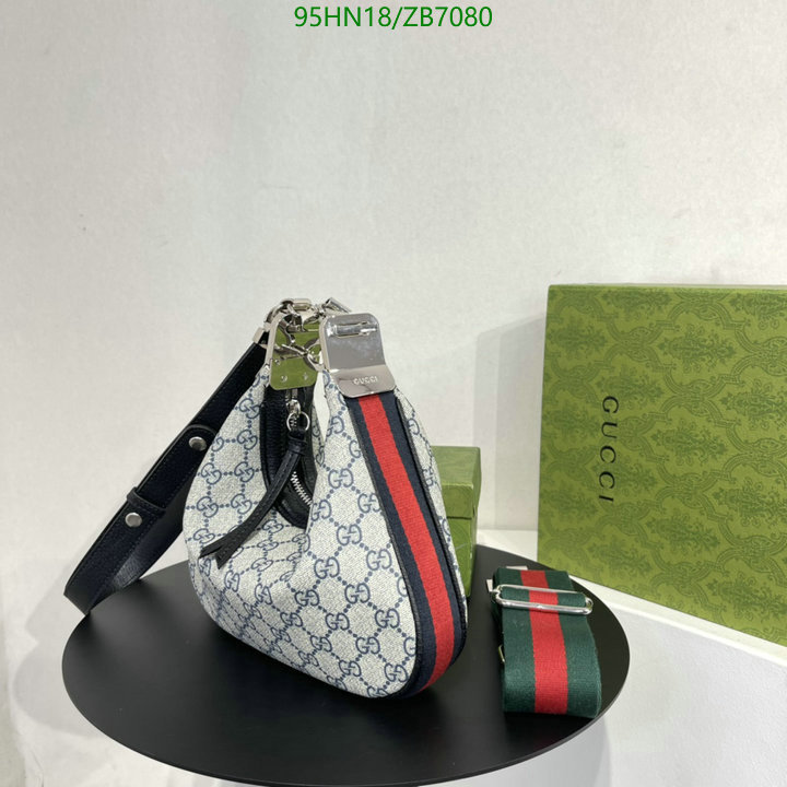 Gucci Bag-(4A)-Diagonal-,Code: ZB7080,$: 95USD