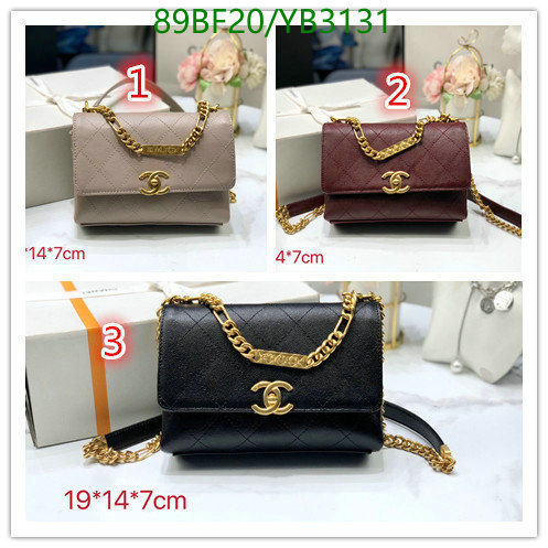 Chanel Bags ( 4A )-Diagonal-,Code: YB3131,$: 89USD