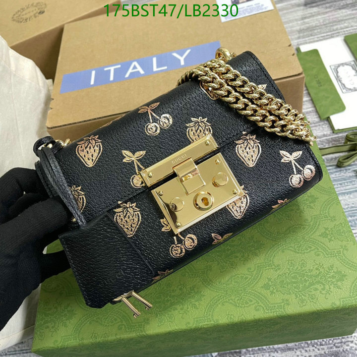 Gucci Bag-(Mirror)-Padlock,Code: LB2330,$: 175USD