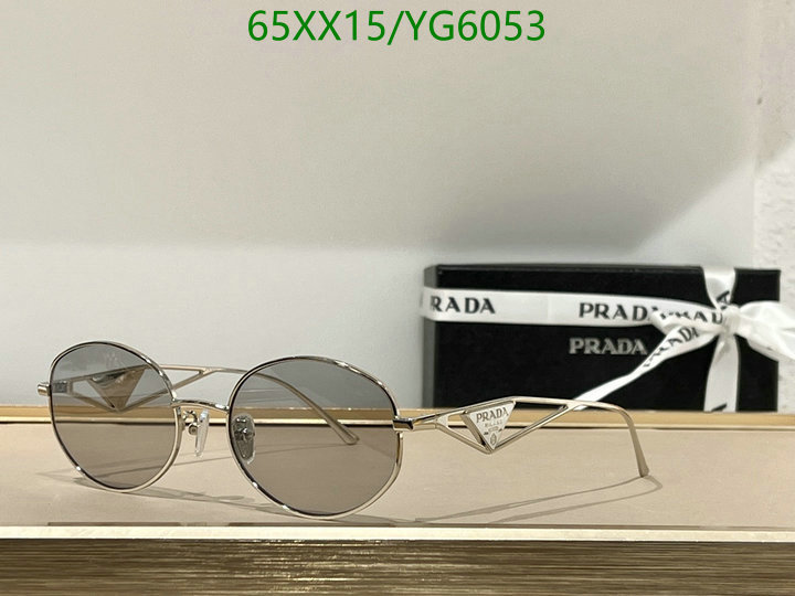 Glasses-Prada, Code: YG6053,$: 65USD