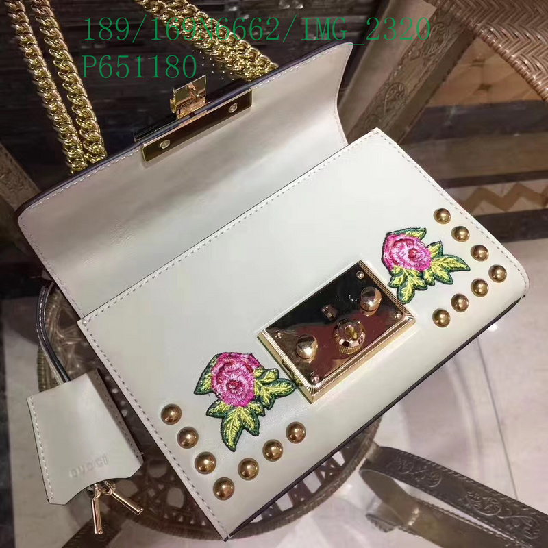 Gucci Bag-(Mirror)-Padlock,Code: GGB112721,$: 189USD