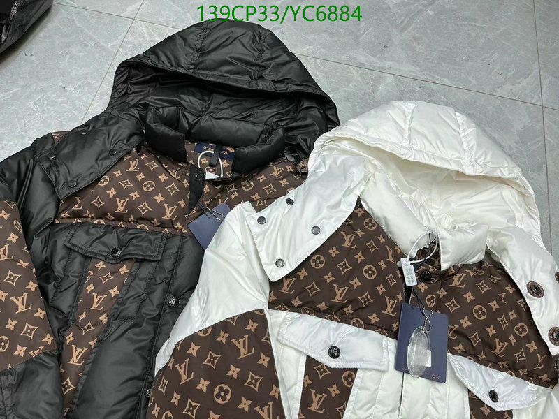 Down jacket Women-LV, Code: YC6884,$: 139USD