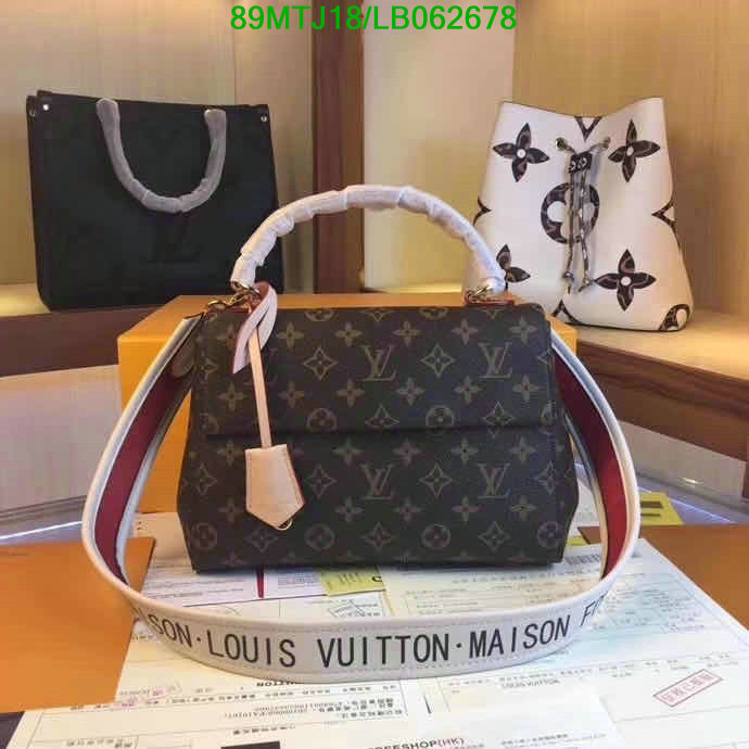 LV Bags-(4A)-Handbag Collection-,Code: LB062678,$: 89USD