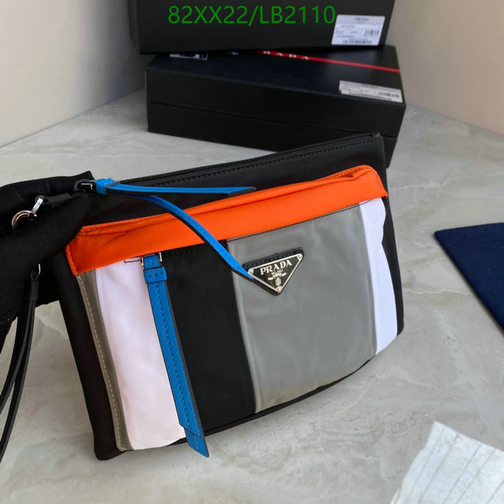 Prada Bag-(Mirror)-Diagonal-,Code: LB2110,$: 82USD