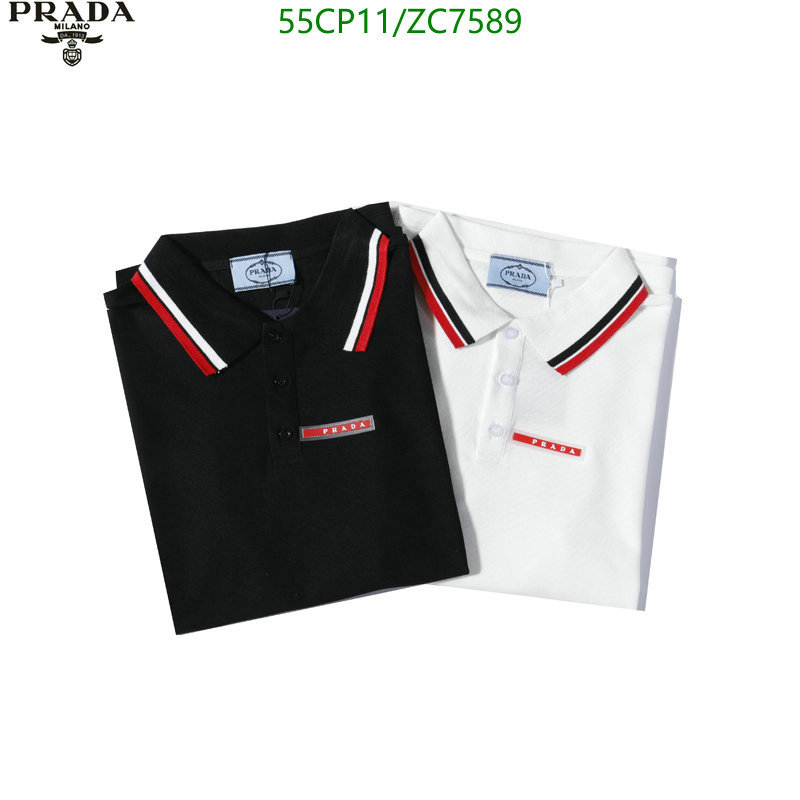 Clothing-Prada, Code: ZC7589,$: 55USD