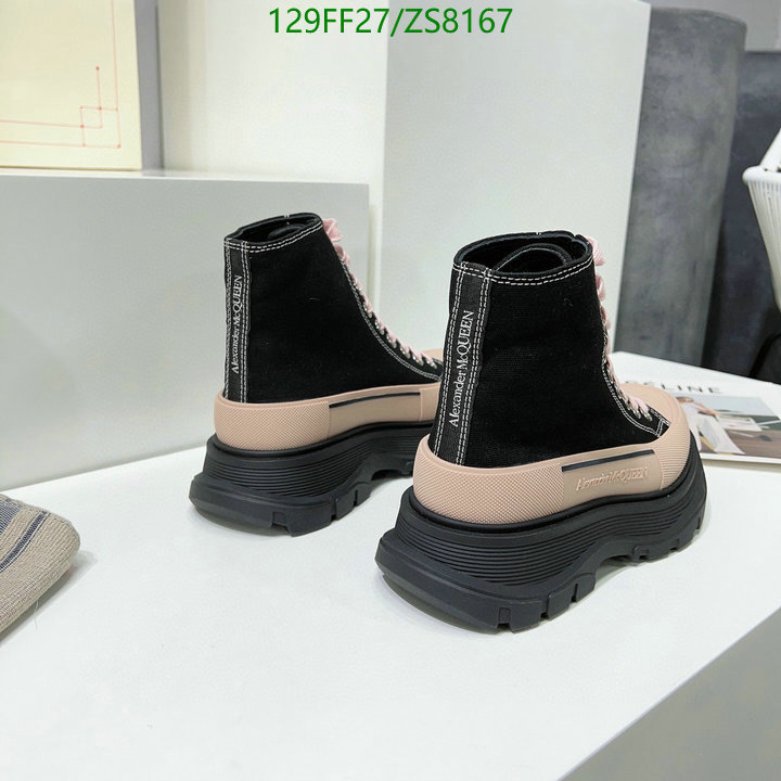 Women Shoes-Alexander Mcqueen, Code: ZS8167,$: 129USD
