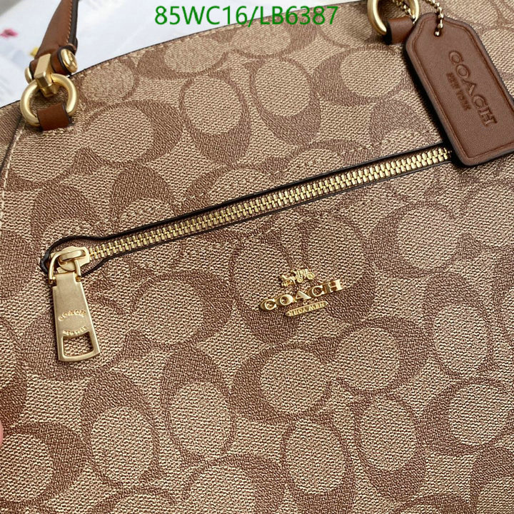 Coach Bag-(4A)-Tote-,Code: LB6387,$: 85USD