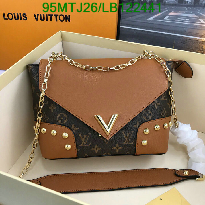 LV Bags-(4A)-Pochette MTis Bag-Twist-,Code: LB122441,$: 95USD