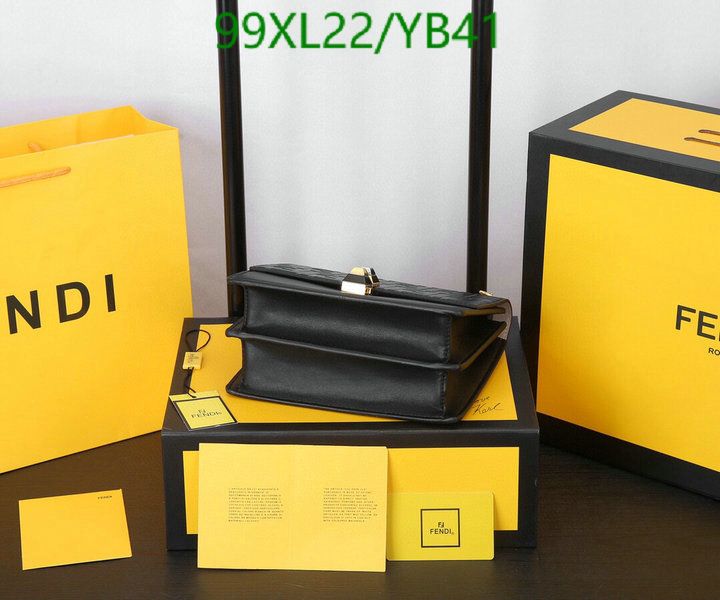 Fendi Bag-(4A)-Diagonal-,Code: YB41,$: 99USD