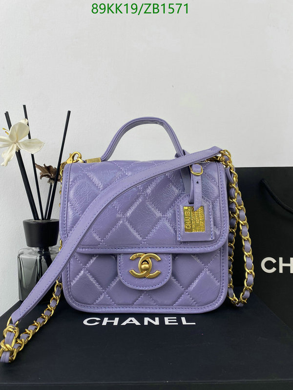 Chanel Bags ( 4A )-Diagonal-,Code: ZB1571,$: 89USD