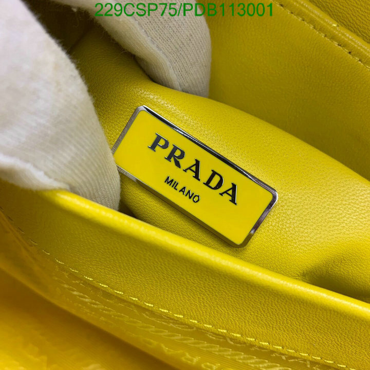 Prada Bag-(Mirror)-Diagonal-,Code: PDB113001,$: 229USD