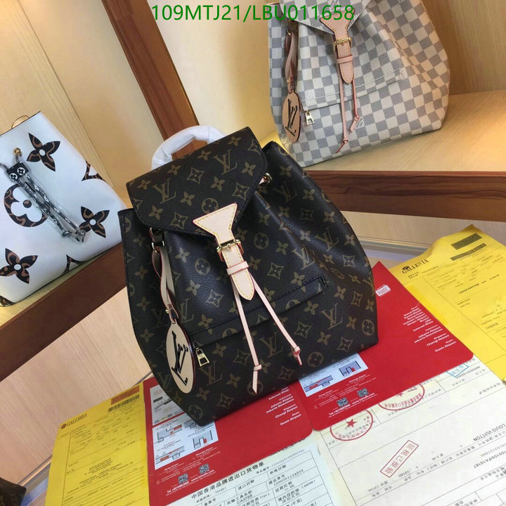 LV Bags-(4A)-Backpack-,Code: LBU011658,$: 109USD