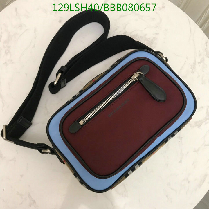 Burberry Bag-(Mirror)-Diagonal-,Code: BBB080657,$:129USD