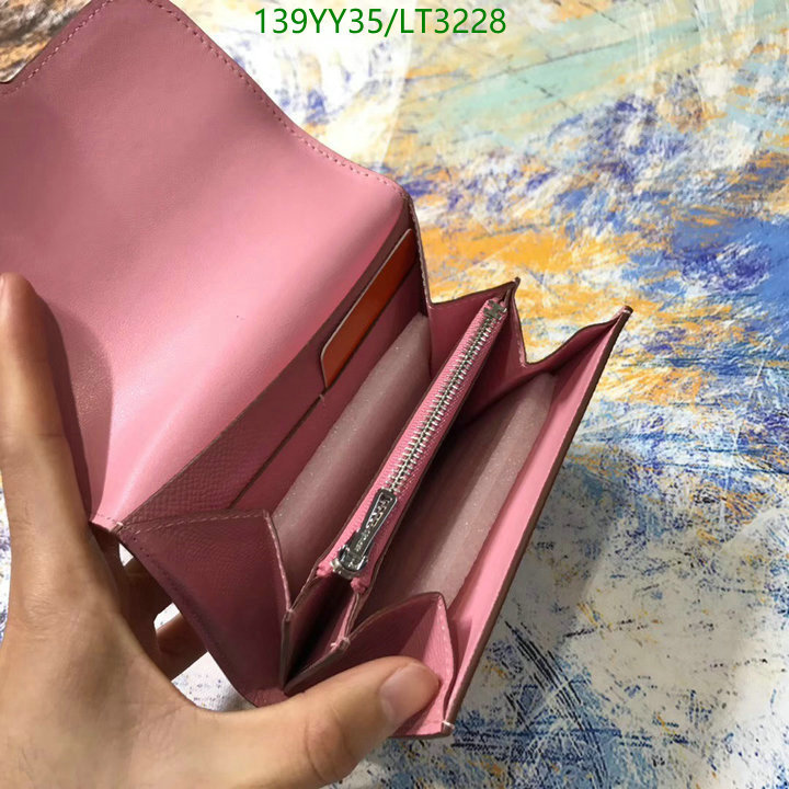 Hermes Bag-(Mirror)-Wallet-,Code: LT3228,$: 139USD