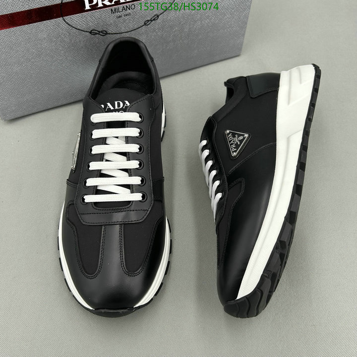 Men shoes-Prada, Code: HS3074,$: 155USD