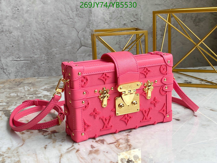 LV Bags-(Mirror)-Petite Malle-,Code: YB5530,$: 269USD