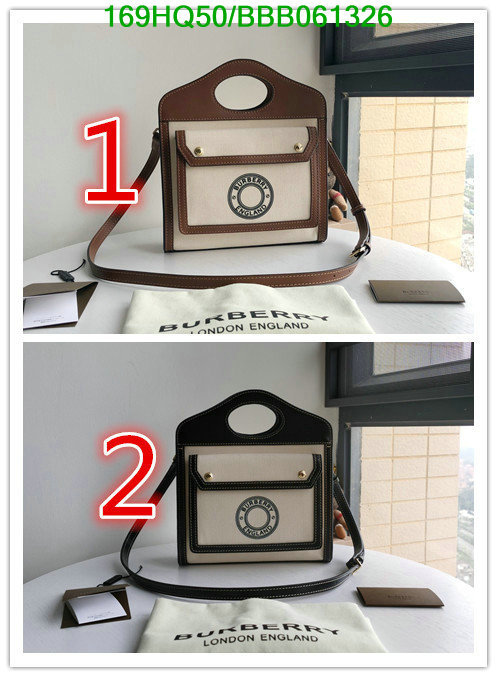 Burberry Bag-(Mirror)-Handbag-,Code: BBB061326,$: 169USD