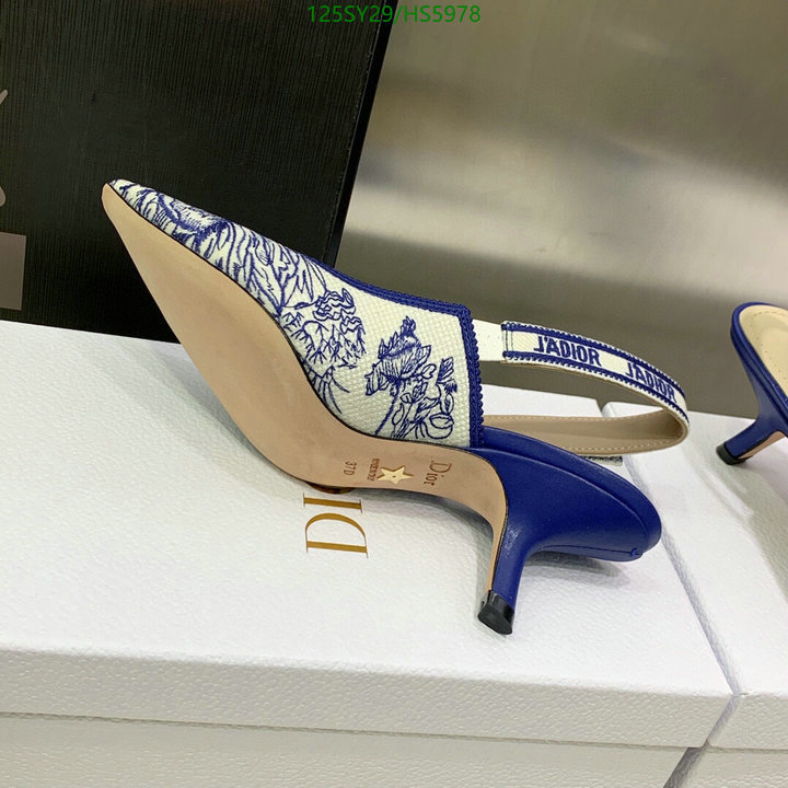 Women Shoes-Dior, Code: HS5978,$: 125USD