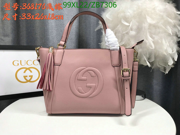 Gucci Bag-(4A)-Handbag-,Code: ZB7306,$: 99USD