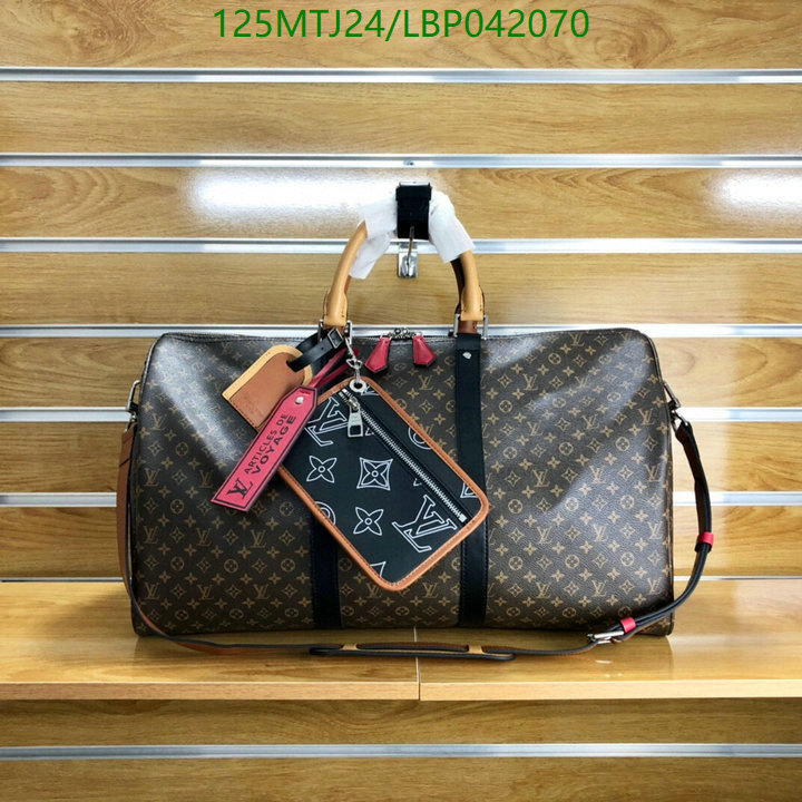 LV Bags-(4A)-Keepall BandouliRe 45-50-,Code: LBP042070,$: 125USD