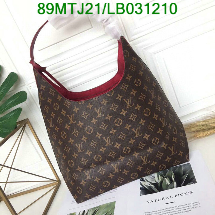 LV Bags-(4A)-Handbag Collection-,Code: LB031210,$: 89USD